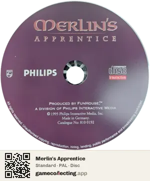 Merlin's Apprentice Philips CD-i, PAL disc