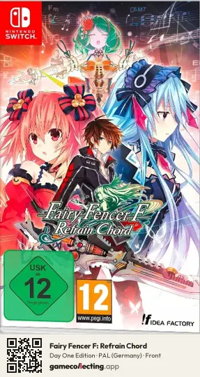 Fairy Fencer F: Refrain Chord Nintendo Switch, Germany box front