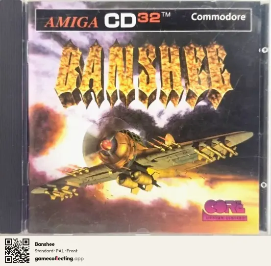 Banshee Amiga CD32, PAL box front