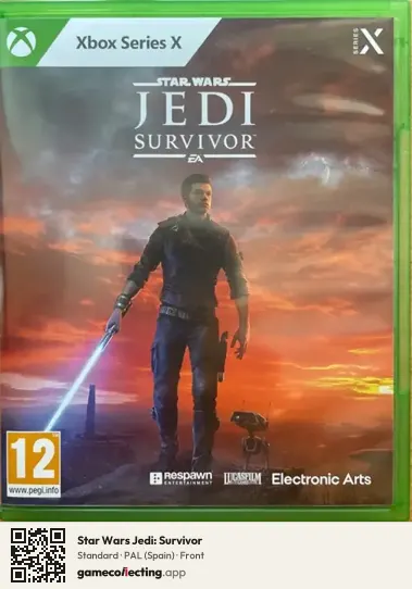 Star Wars Jedi: Survivor Xbox Series X, Spain box front