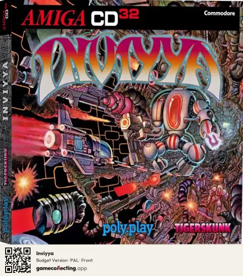 Inviyya Amiga CD32, PAL box front