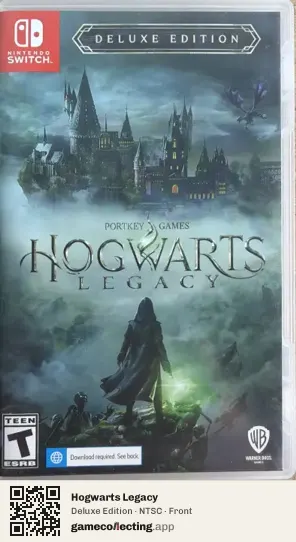 Hogwarts Legacy Nintendo Switch, NTSC box front