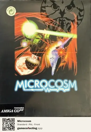 Microcosm Amiga CD32, PAL box front