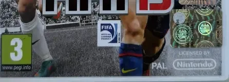 FIFA 13, the USK square on its front
