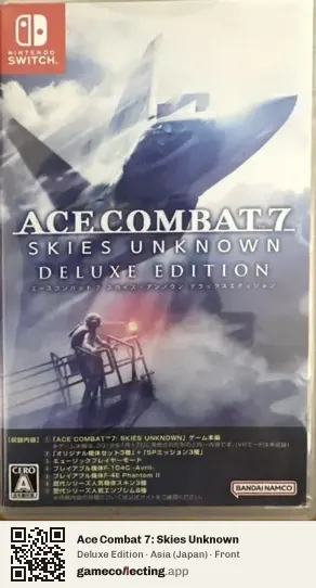 Ace Combat 7: Skies Unknown Nintendo Switch, Asia box front