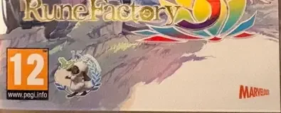 Rune Factory 5, the PEGI square on its front