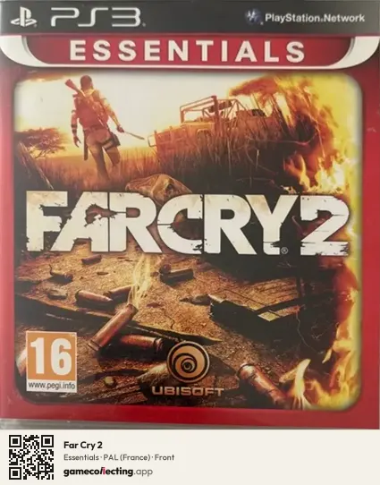Far Cry 2 PlayStation 3, France box front