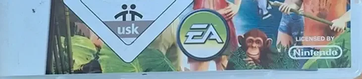 The Sims 2: Castaway, the USK square on its front