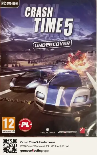 Crash Time 5: Undercover Computer, Poland box front