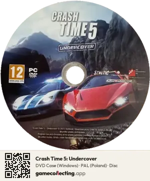 Crash Time 5: Undercover Computer, PAL disc