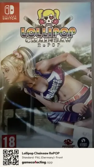 Lollipop Chainsaw RePOP Nintendo Switch, Germany box front