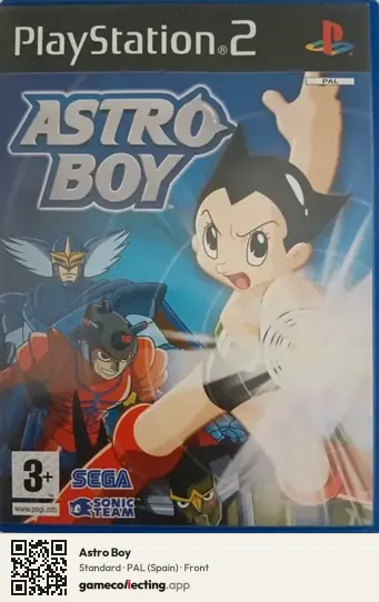 Astro Boy PlayStation 2, Spain box front