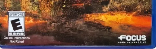 MudRunner, the ESRB box on its front