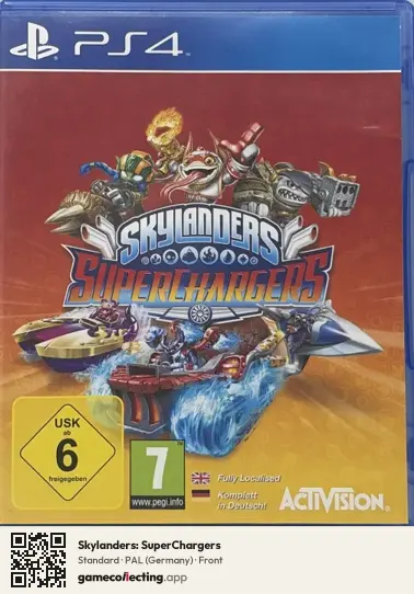 Skylanders: SuperChargers PlayStation 4, Germany box front