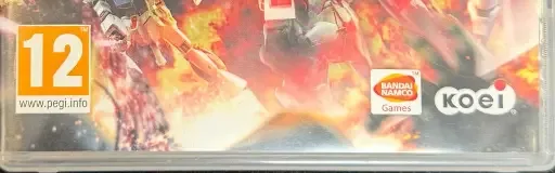 Dynasty Warriors: Gundam Reborn, the PEGI square on its front