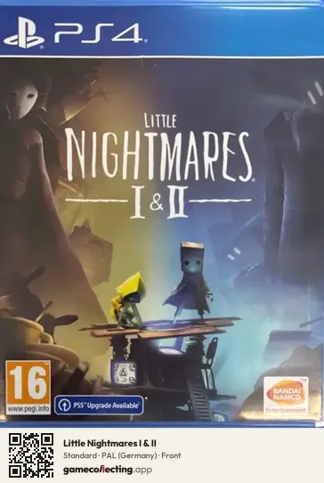 Little Nightmares I & II PlayStation 4, Germany box front