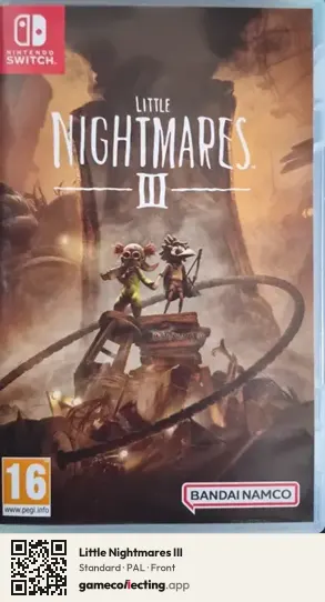 Little Nightmares III Nintendo Switch, PAL box front