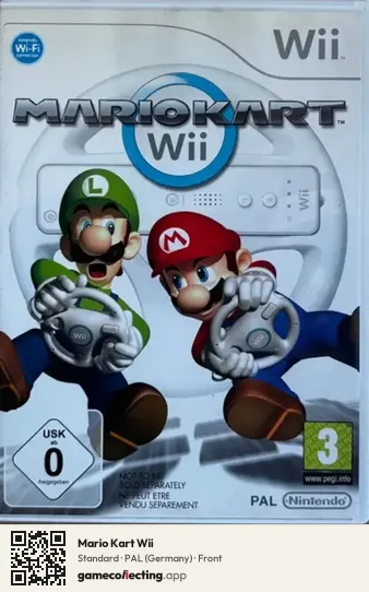 Mario Kart Wii Nintendo Wii, Germany box front