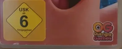 SpongeBob SquarePants: The Patrick Star Game, the USK square on its front