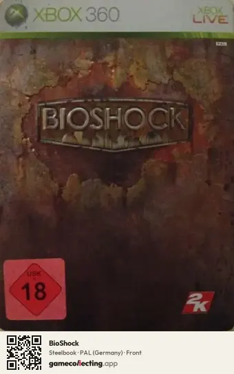 BioShock Xbox 360, Germany box front