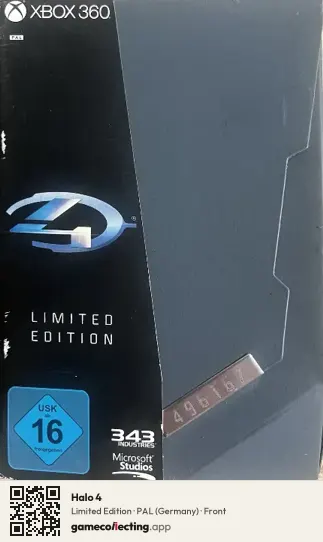 Halo 4 Xbox 360, Germany box front