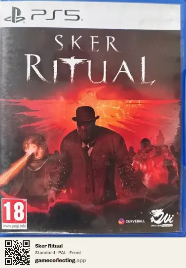 Sker Ritual PlayStation 5, PAL box front