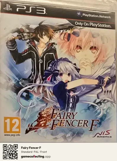 Fairy Fencer F PlayStation 3, PAL box front