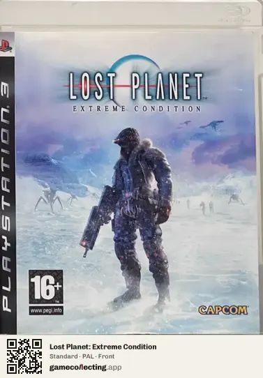 Lost Planet: Extreme Condition PlayStation 3, PAL box front