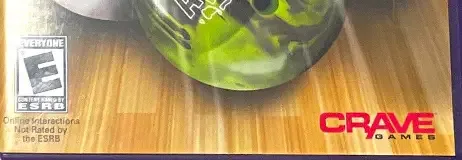 Brunswick Pro Bowling, the ESRB box on its front