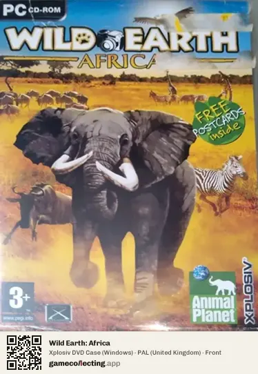 Wild Earth: Africa Computer, United Kingdom box front
