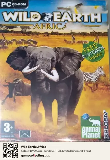 Wild Earth: Africa Computer, United Kingdom box front
