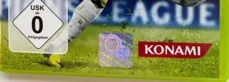 Pro Evolution Soccer 2012, the USK square on its front