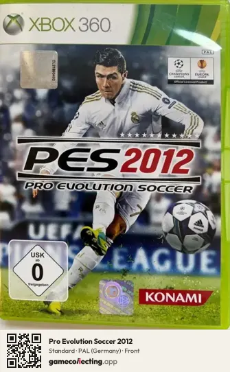Pro Evolution Soccer 2012 Xbox 360, Germany box front