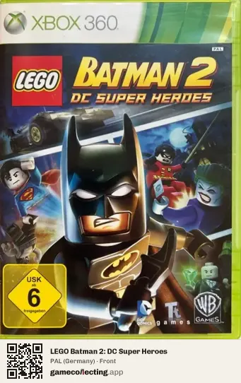 LEGO Batman 2: DC Super Heroes Xbox 360, Germany box front