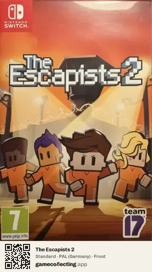 The Escapists 2 Nintendo Switch, Germany box front