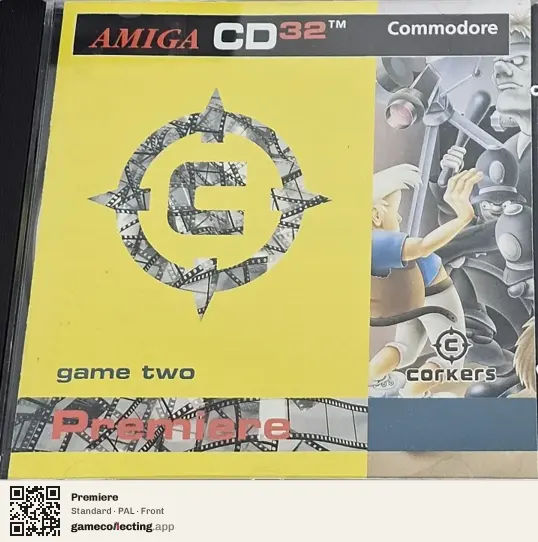 Premiere Amiga CD32, PAL box front