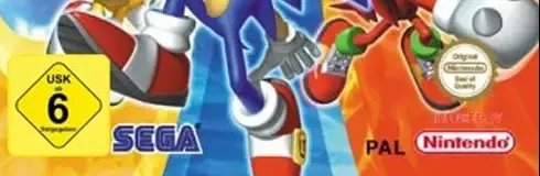 Sonic Heroes, the USK square on its front
