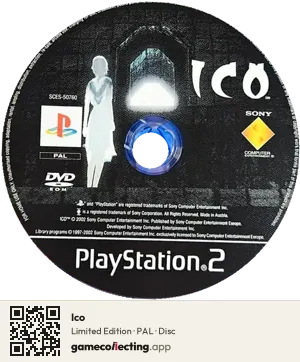 Ico PlayStation 2, PAL disc