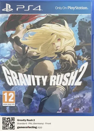 Gravity Rush 2 PlayStation 4, Germany box front