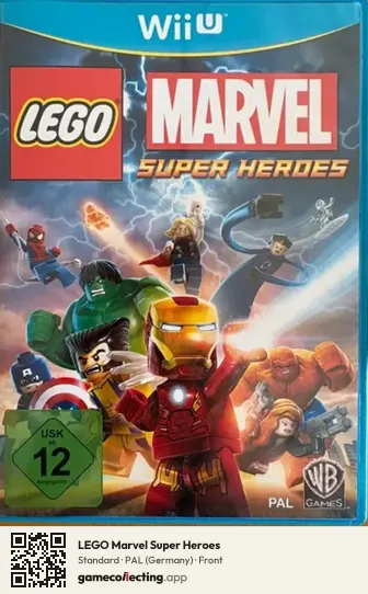 LEGO Marvel Super Heroes Nintendo Wii U, Germany box front