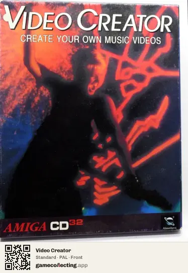 Video Creator Amiga CD32, PAL box front