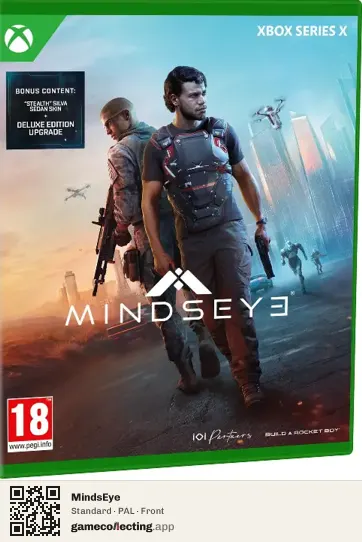 MindsEye Xbox Series X, PAL box front