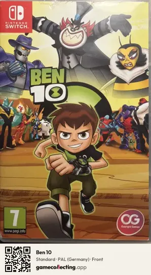 Ben 10 Nintendo Switch, Germany box front