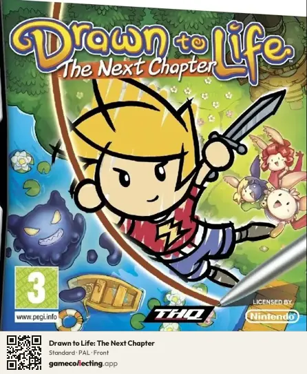 Drawn to Life: The Next Chapter Nintendo DS, PAL box front