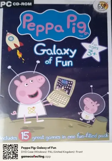 Peppa Pig: Galaxy of Fun Computer, United Kingdom box front