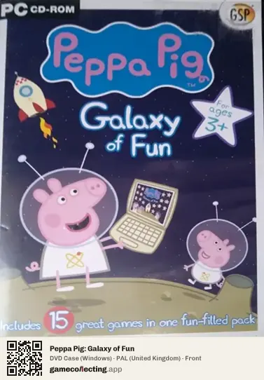 Peppa Pig: Galaxy of Fun Computer, United Kingdom box front