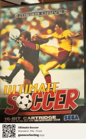 Ultimate Soccer Sega Mega Drive / Genesis, PAL box front