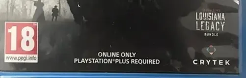 Hunt: Showdown, the USK square on its front