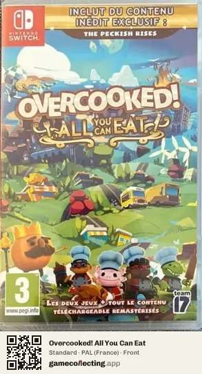 Overcooked! All You Can Eat Nintendo Switch, France box front