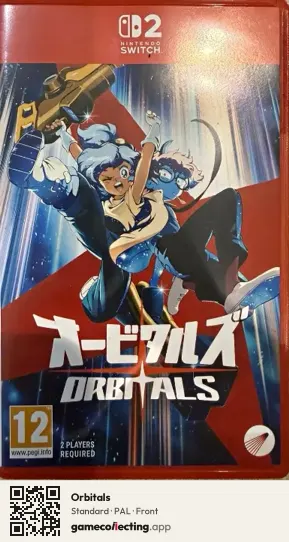 Orbitals Nintendo Switch 2, PAL box front